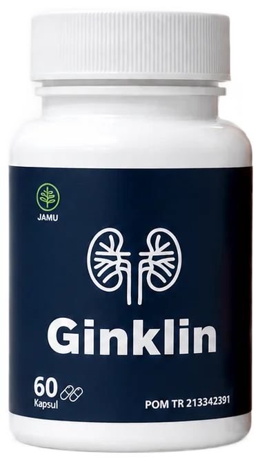 Botol Ginklin 60 kapsul