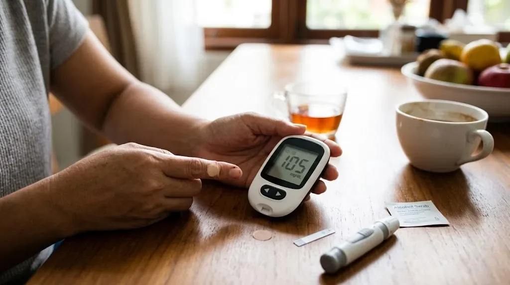 Cek gula darah dengan glukometer