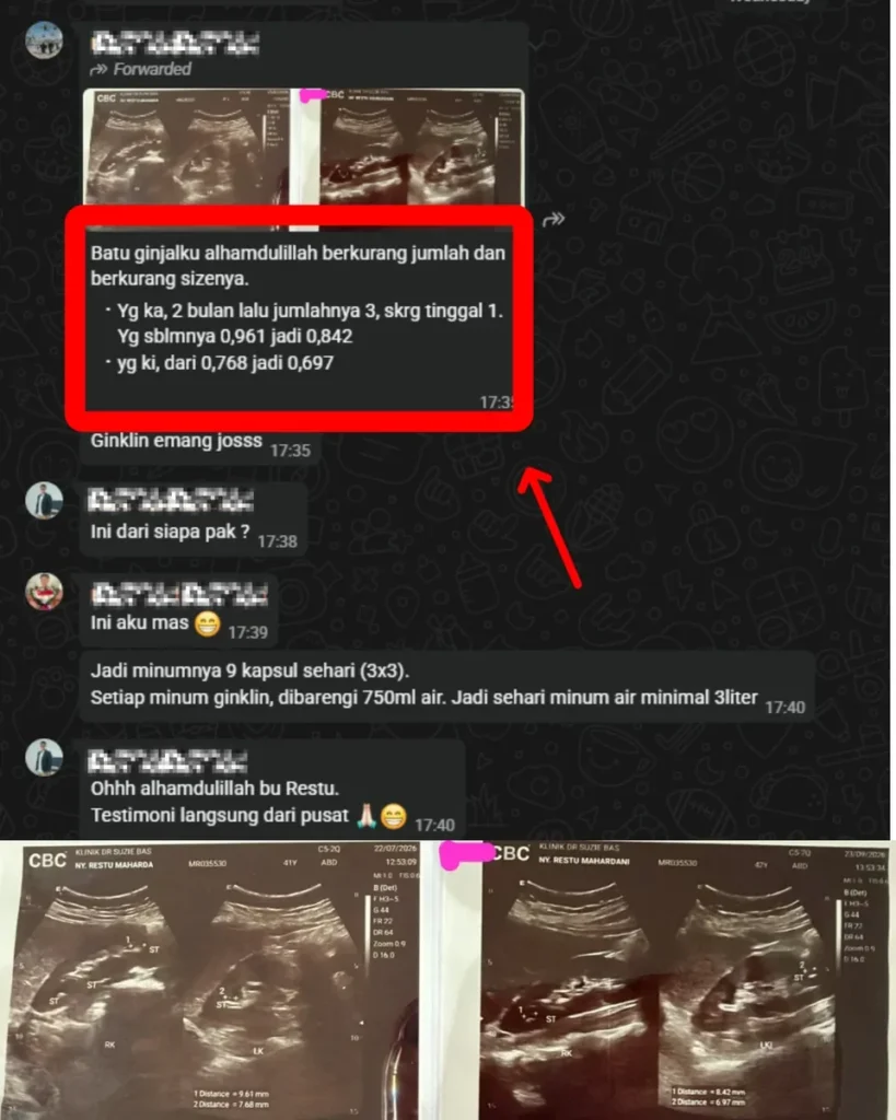 Testimoni pelanggan Ginklin 1