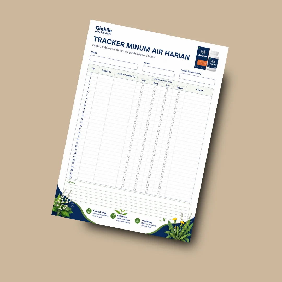 Bonus 2 - Tracker Minum Air Harian