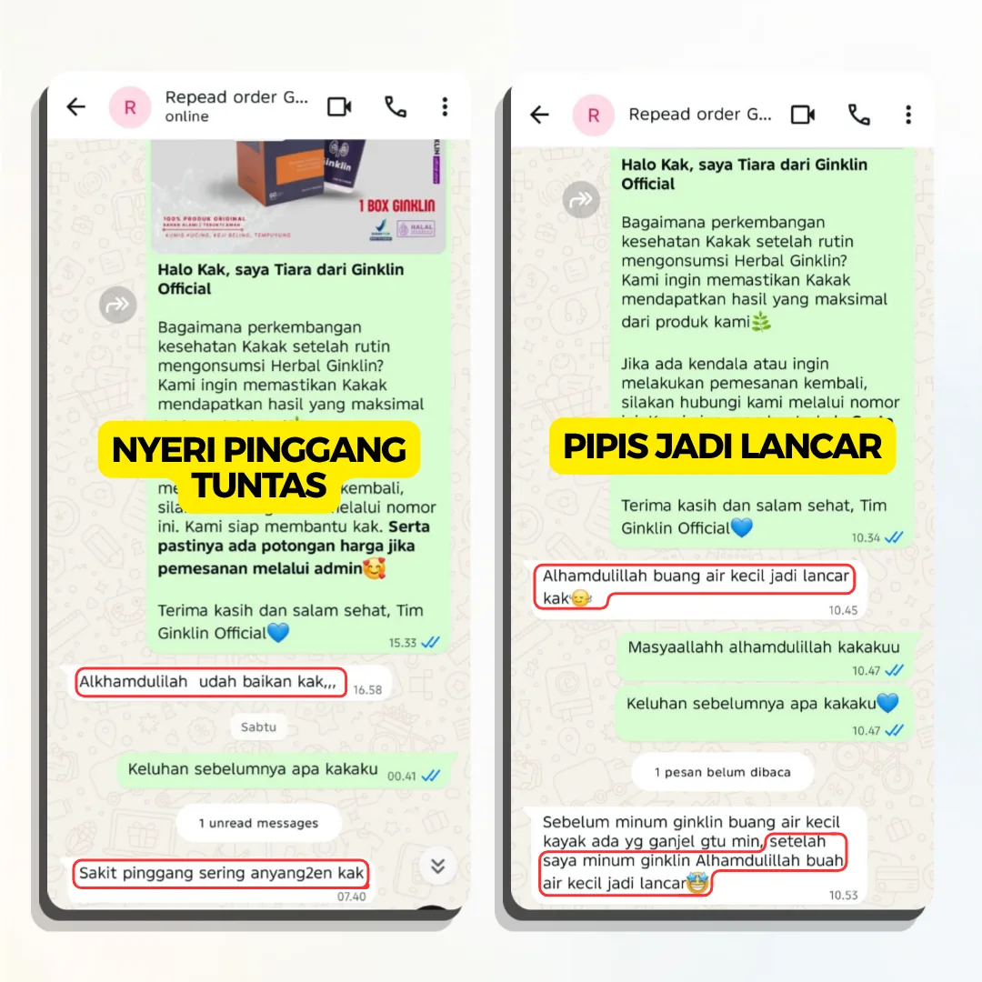 Testimoni Chat - TESTIMONI CHAT 1