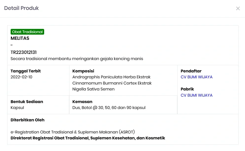 Uji Sertifikasi BPOM
